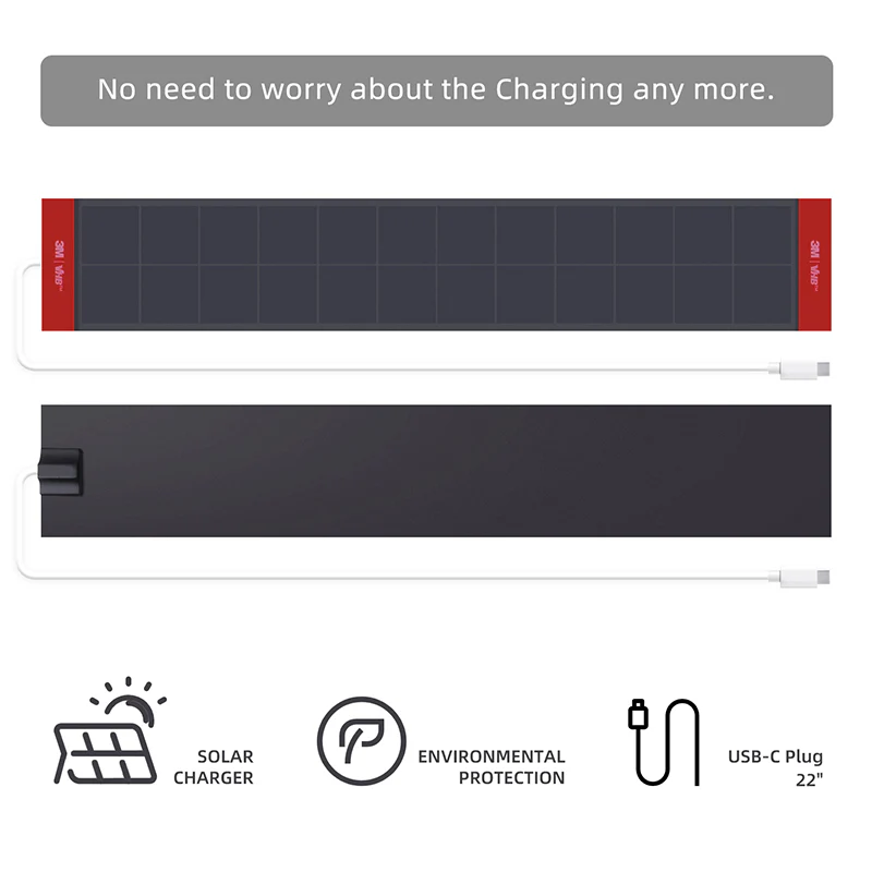 Solar Panel for Indoor Shades