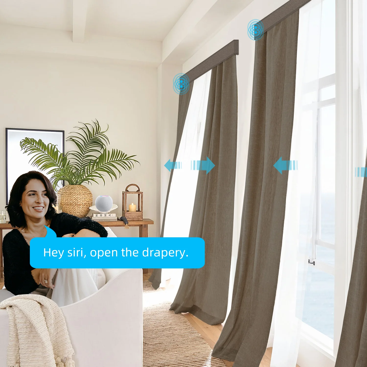 SmartWings Motorized Drapery Sheer 7 SmartWings Motorized Drapery Sheer
