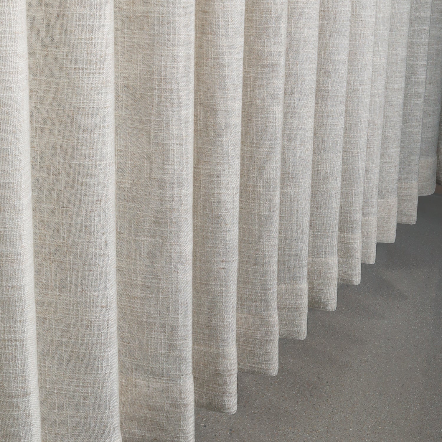 SmartWings Motorized Linen Curtain 50%/70%/100% Blackout Daphne