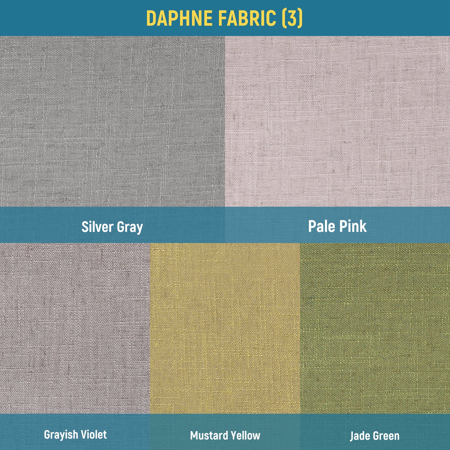 Linen Drapery & Roman Fabric Samples Daphne 3 Linen Drapery & Roman Fabric Samples Daphne